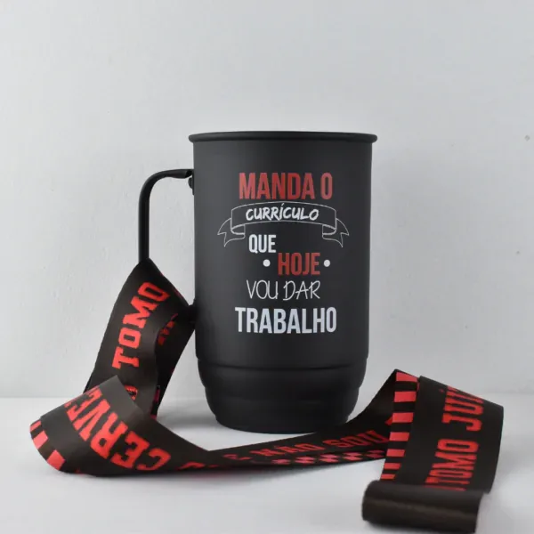 Canecas de alumínio personalizados com a sua marca
