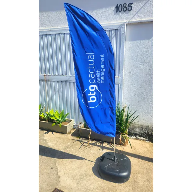 Wind banner personalizados com a sua marca